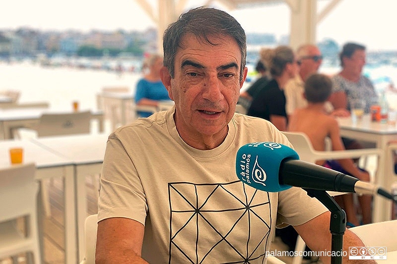 Francesc Sánchez Carcassés, aquest passat estiu en una edició del programa ʺPle al 15ʺ.