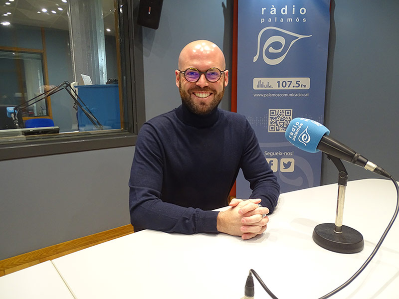 El regidor de Junts x Catalunya Palamós i Sant Joan, Raimon Trujillo.