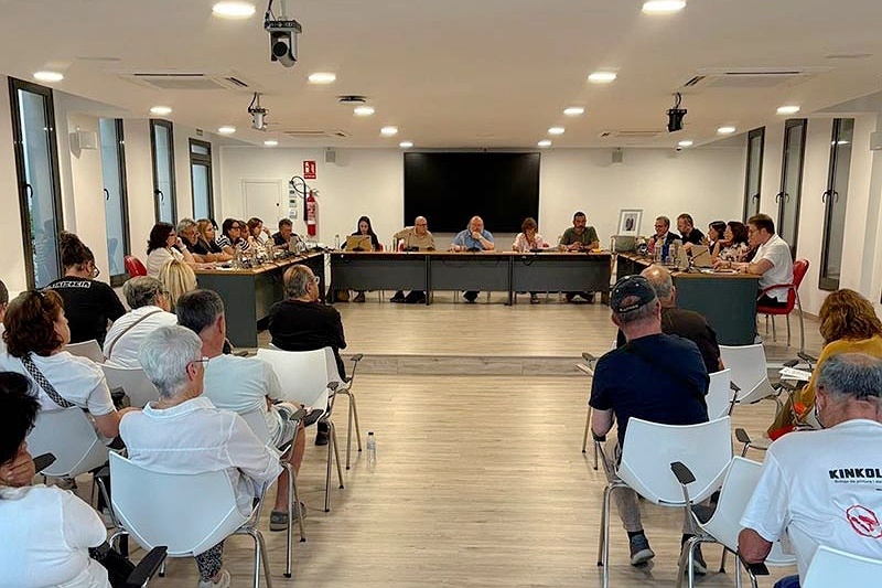 Imatge d'arxiu d'una sessió plenària de l'Ajuntament de Calonge i Sant Antoni. (Foto: Ajuntament de Calonge i Sant Antoni).