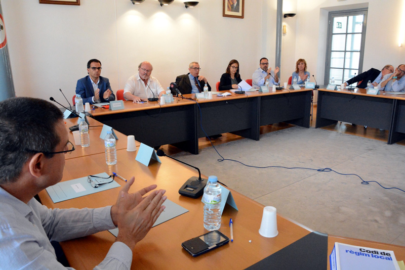 Ple de constitució del nou ajuntament de Calonge. Foto Premsa Ajuntament de Calonge
