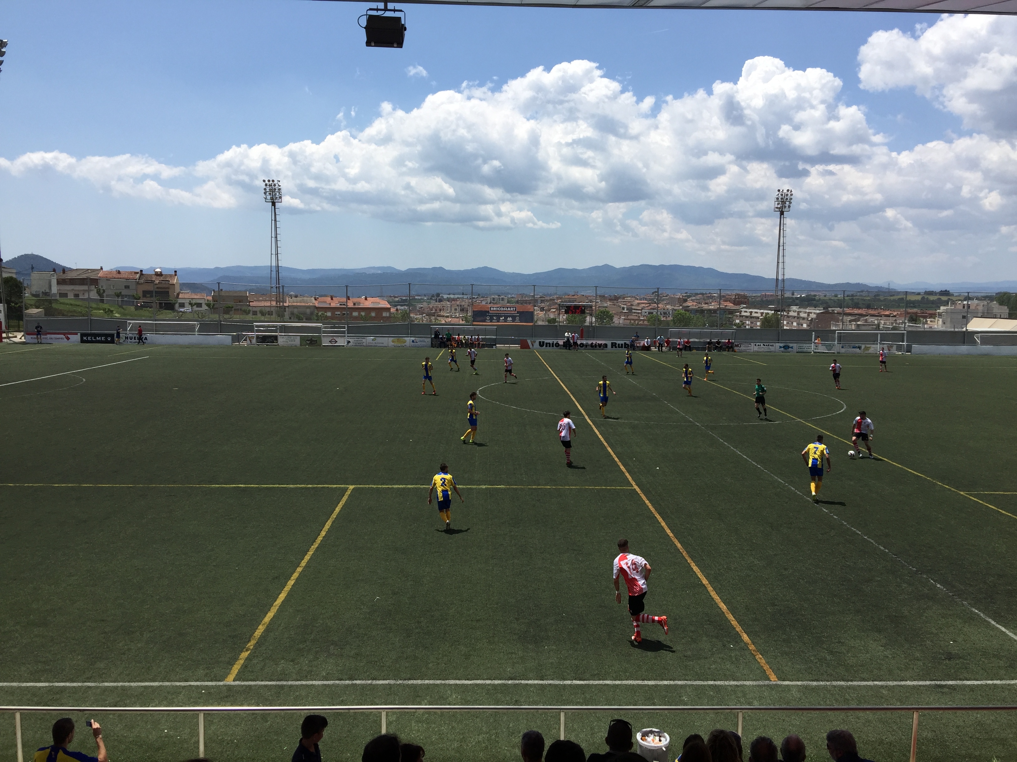 El Palamós CF ha golejat al camp del Rubí (0-4). Foto: Ramon Ribas.