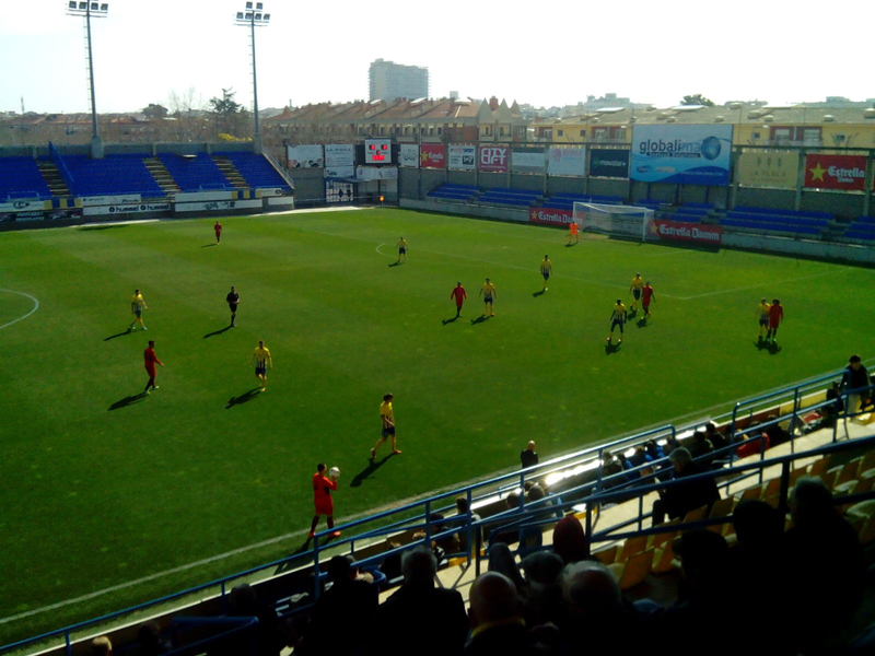 El Palamós i el Granollers han jugat un partit clau per mantenir la categoria.