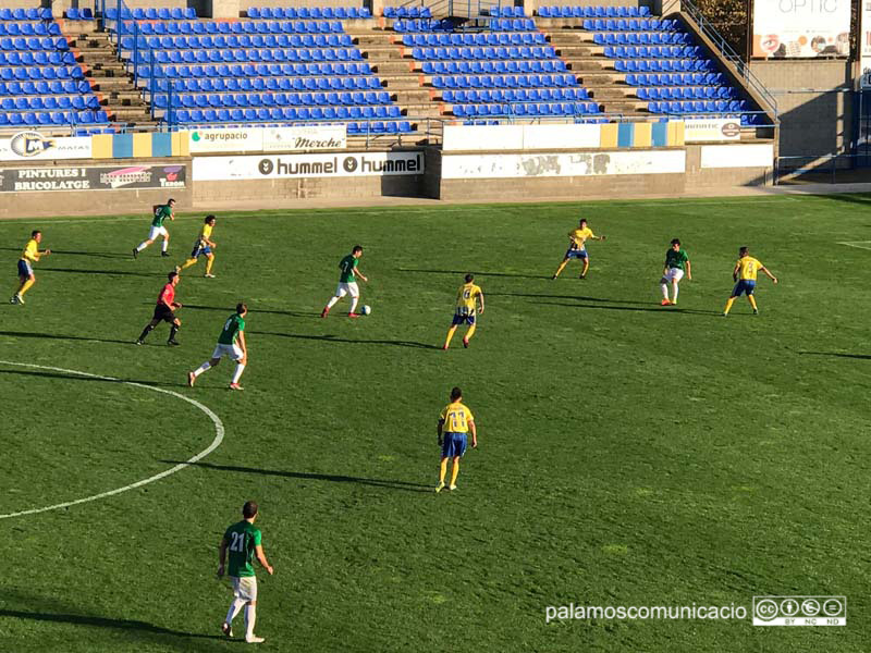 El Palamós CF ha perdut davant la UE Jonquera (1-2)